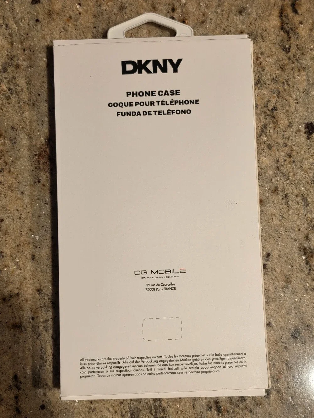 DKNY Taupe Textured iPhone 16 Pro Case